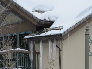 Roof Leak from Ice Dam
