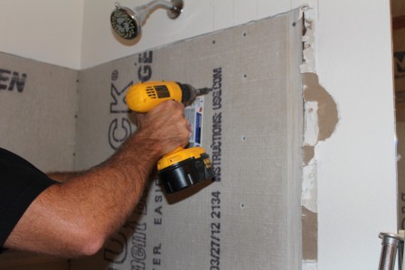 bathroom cement board