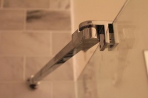 Support Arm for Tub Shower Enclosure